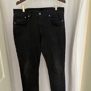MENS / &Denim / 36x34 / Black Skinny Jean